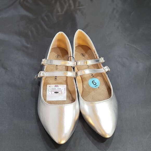 BRAND NEW CHARLES ALBERT DOUBLE ADJUSTABLE BUCKLE STRAP FLAT SHOE - Picture 3 of 15